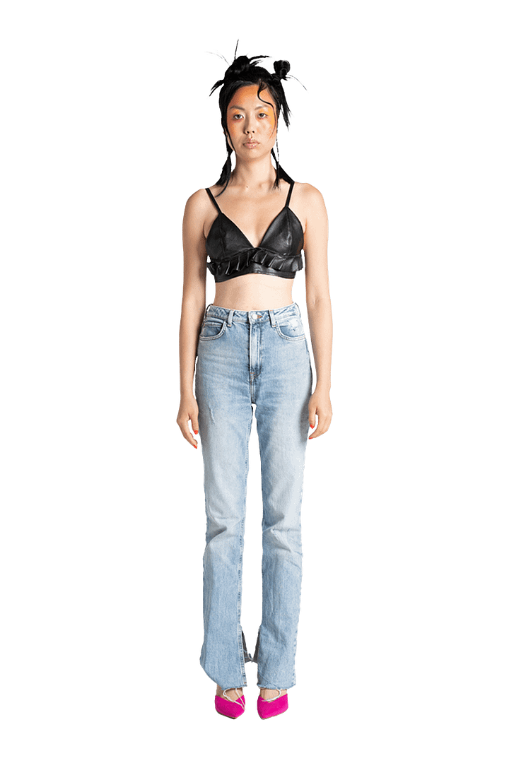 TOP IN ECOPELLE “DAISY”